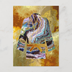 Martial Arts Postcard - Karate Judo Keikogi