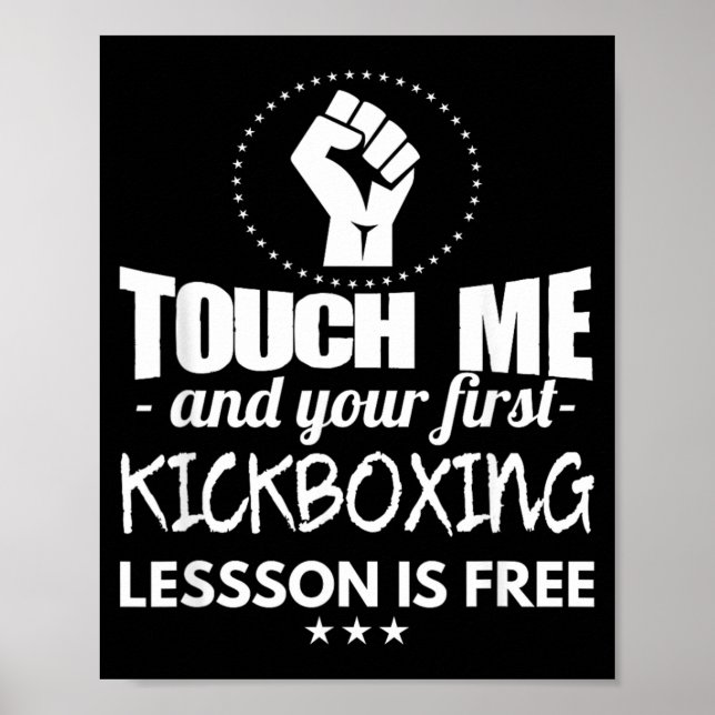 Martial Arts Poster (Front)