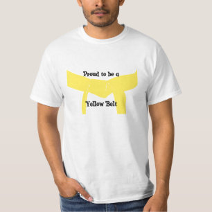 Martial Arts Proud to be a Yellow Belt T-Shirt