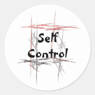 Martial Arts Self Control Stickers