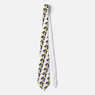 MARTIAL ARTS SILHOUETTE LOGO TIE