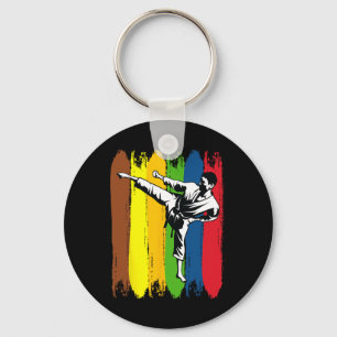 Martial Arts Sparring Athlete Karate Lover Gift Ka Key Ring