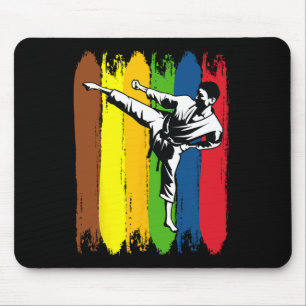 Martial Arts Sparring Athlete Karate Lover Gift Ka Mouse Pad