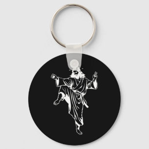 Martial Arts Taekwondo Karate Kung Fu Jesus Side Key Ring
