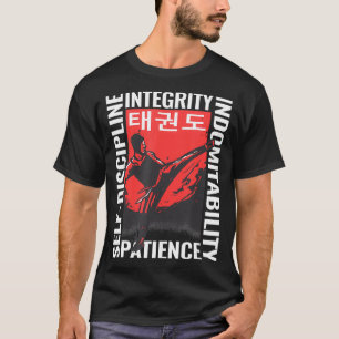 martial arts taekwondo vintage for men funny Taekw T-Shirt