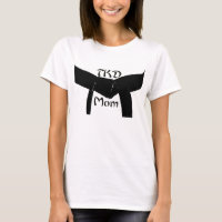 Martial Arts TKD Black Belt Mum