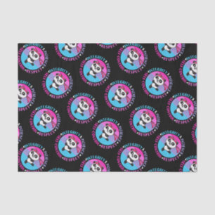 Martial Arts Values - Girly Karate Mindset Tissue Paper