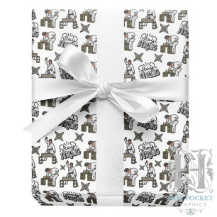 Martial Arts Wrapping Paper