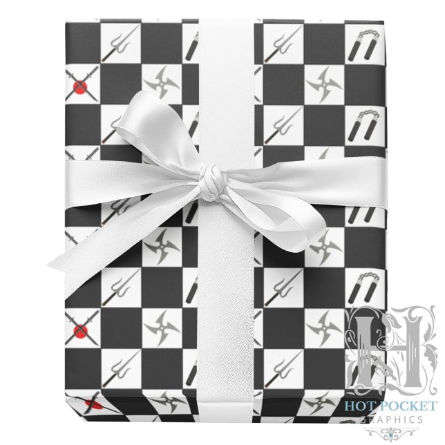 Martial Arts Wrapping Paper (Creator Uploaded)