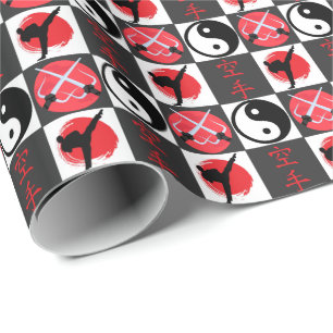 Martial Arts Wrapping Paper
