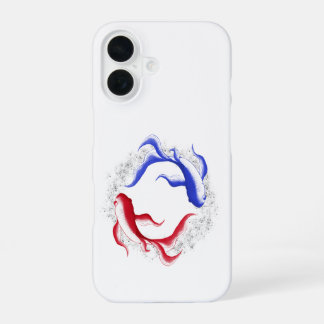 Martial Flow Abstract Yin Yang Martial Art iPhone 16 Case