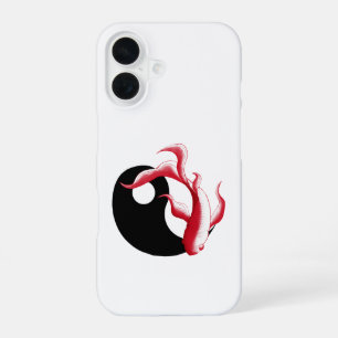 Martial Flow Abstract YinYang Martial Art Sticker iPhone 16 Case