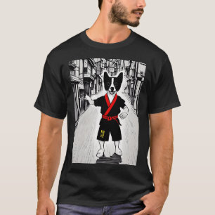Martial Mutt - Karate Canine - Pup-Fu Master T-Shirt
