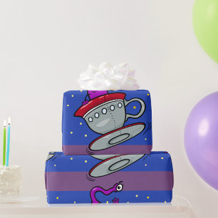 Martian Character Wrapping Paper