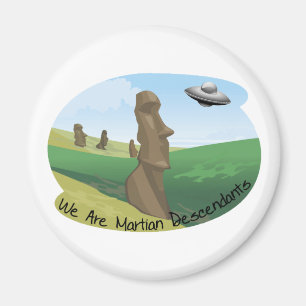 Martian Descendants Magnet