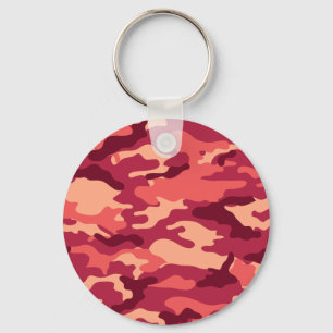 MARTIAN DESERT CAMO / CAMOUFLAGE DAZZLE PATTERN KEY RING