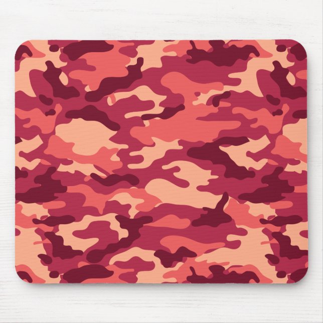 MARTIAN DESERT CAMO / CAMOUFLAGE DAZZLE PATTERN MOUSE PAD (Front)