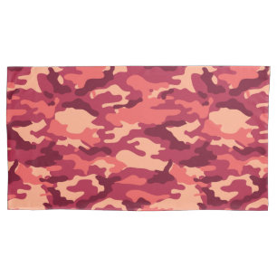 MARTIAN DESERT CAMO / CAMOUFLAGE DAZZLE PATTERN PILLOWCASE