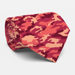MARTIAN DESERT CAMO / CAMOUFLAGE DAZZLE PATTERN TIE