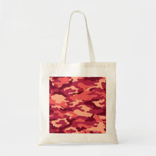 MARTIAN DESERT CAMO / CAMOUFLAGE DAZZLE PATTERN TOTE BAG