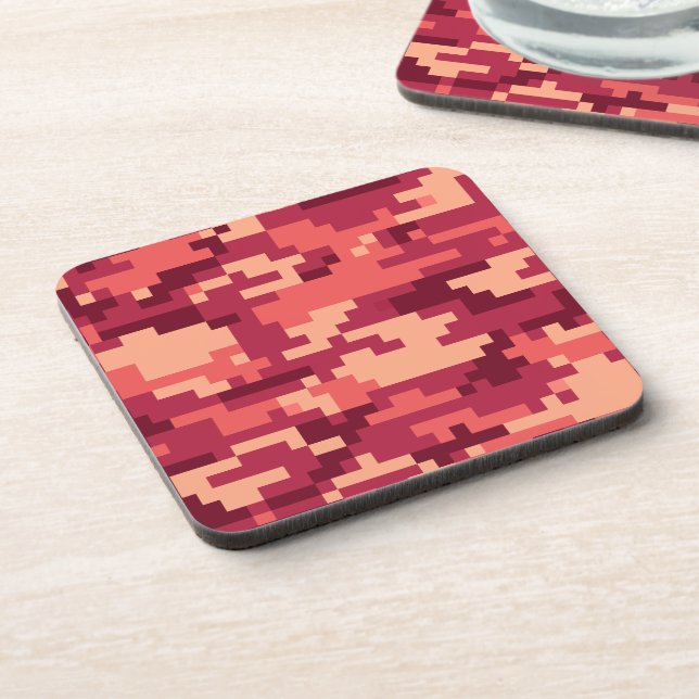 MARTIAN DESERT DIGITAL CAMO / CAMOUFLAGE COASTER (Left Side)