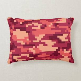 MARTIAN DESERT DIGITAL CAMO / CAMOUFLAGE DECORATIVE CUSHION