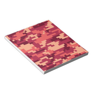 MARTIAN DESERT DIGITAL CAMO / CAMOUFLAGE NOTEPAD