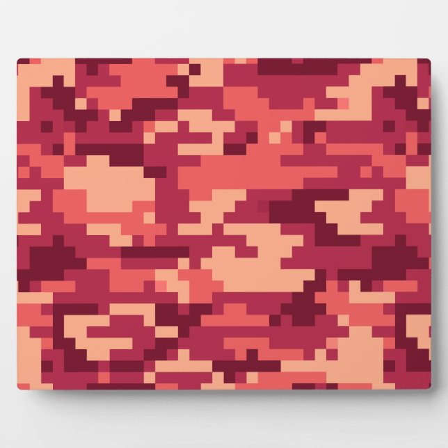 MARTIAN DESERT DIGITAL CAMO / CAMOUFLAGE PLAQUE (Front)