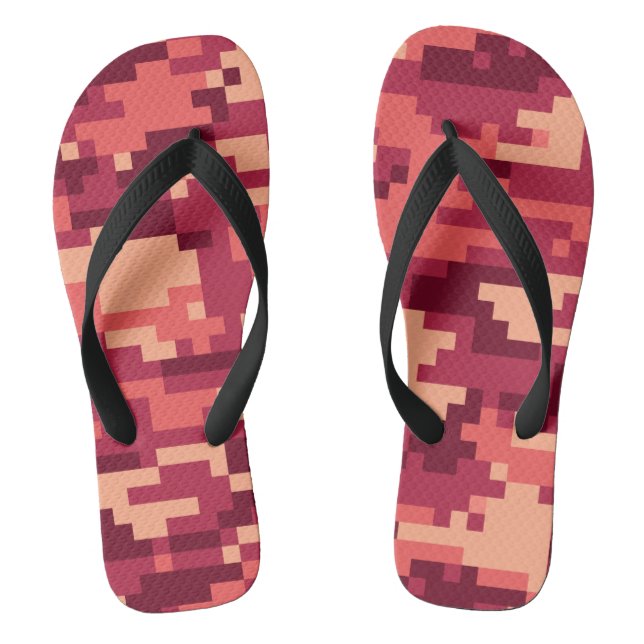 MARTIAN DESERT DIGITAL CAMO / CAMOUFLAGE THONGS (Footbed)