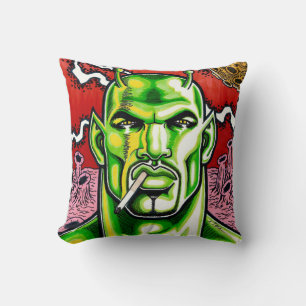 Martian Machismo Cushion