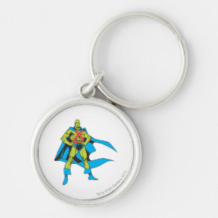 Martian Manhunter Poses Key Ring