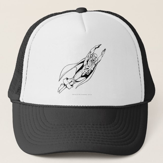 Martian Manhunter Soars 4 Trucker Hat (Front)