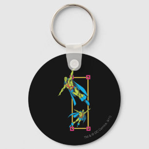 Martian Manhunter Soars Key Ring
