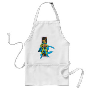 Martian Manhunter & Space Backdrop Standard Apron