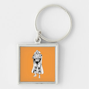 Martian Manhunter Standing Outline Key Ring