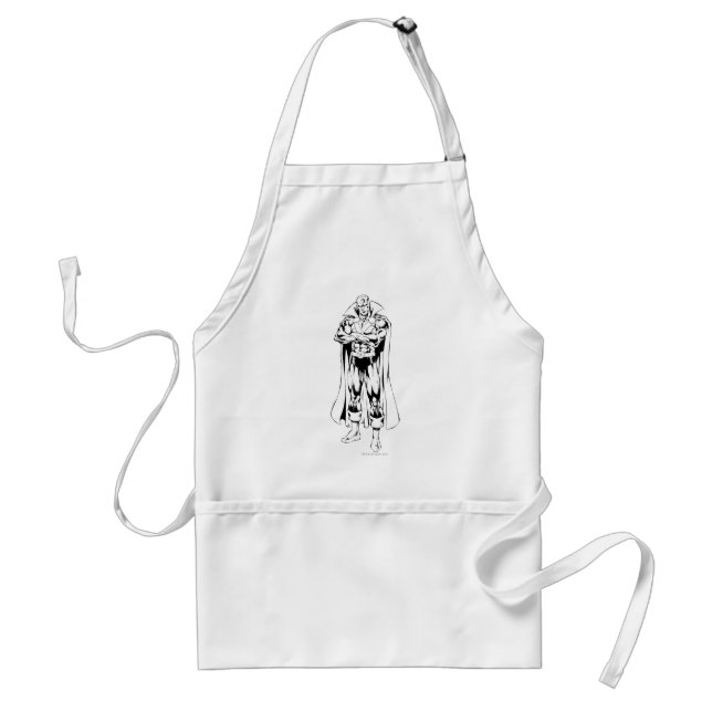 Martian Manhunter Standing Outline Standard Apron (Front)