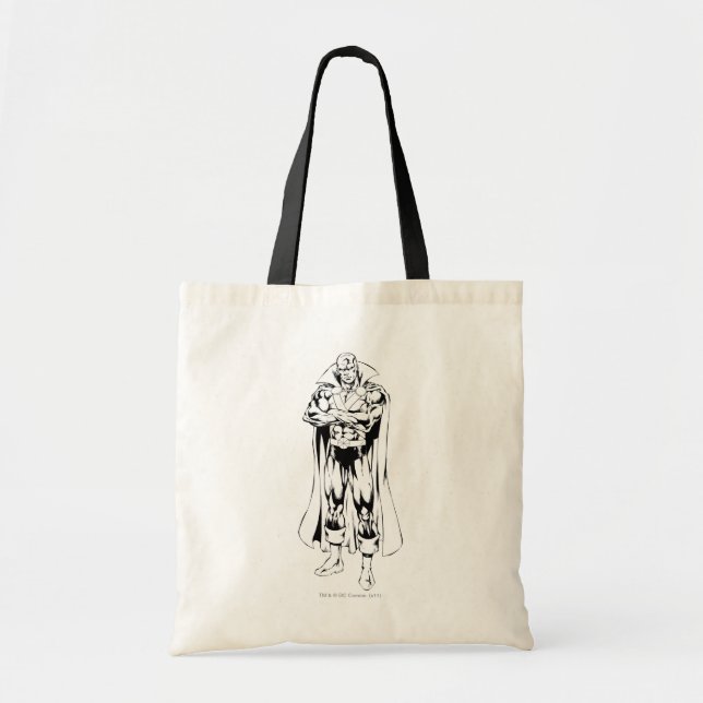 Martian Manhunter Standing Outline Tote Bag (Front)