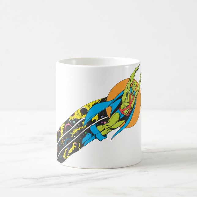 Martian Manhunter Takes Flight Coffee Mug (Center)
