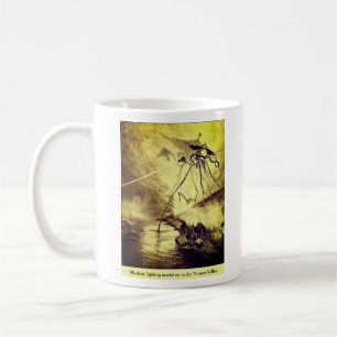 Martians discharging Heat-Rays Coffee Mug