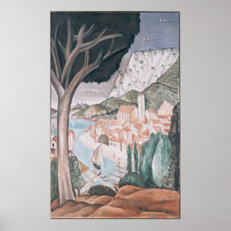 Martigues (Harbour in Provence) Poster