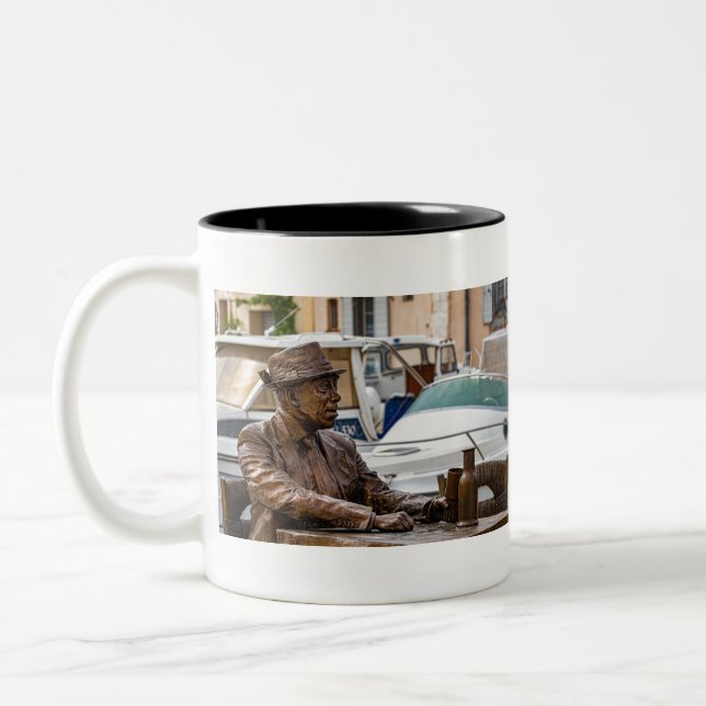 Martigues, the Venice of Provence Two-Tone Coffee Mug (Left)