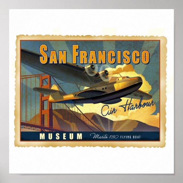 Martin 130 Flying Boat Poster (Front)