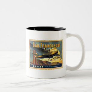 Martin 130 Flying Boat Two-Tone Coffee Mug
