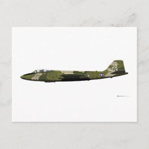 Martin B-57 Canberra Postcard