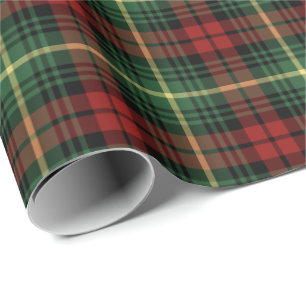 Martin Clan Tartan Wrapping Paper