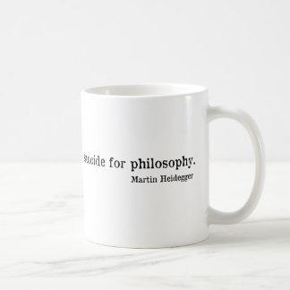 Martin Heidegger Coffee Mug