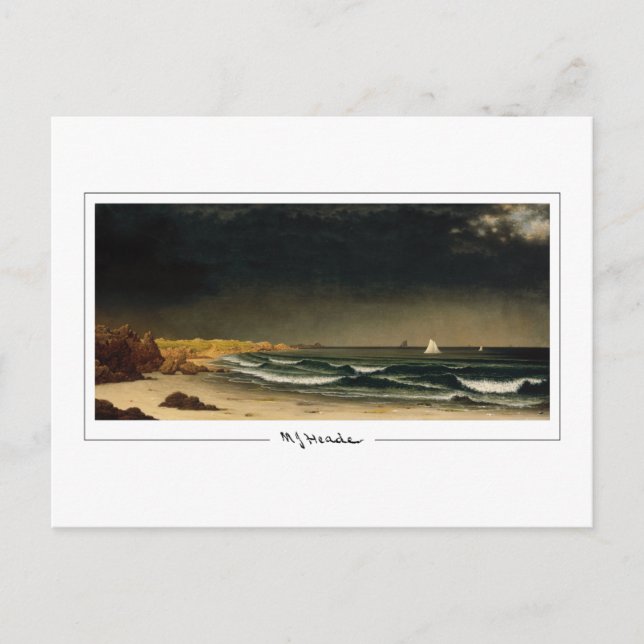 Martin Johnson Heade #20 - Fine Art Postcard (Front)