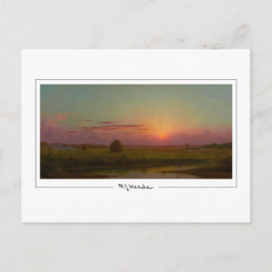 Martin Johnson Heade #42 - Fine Art Postcard