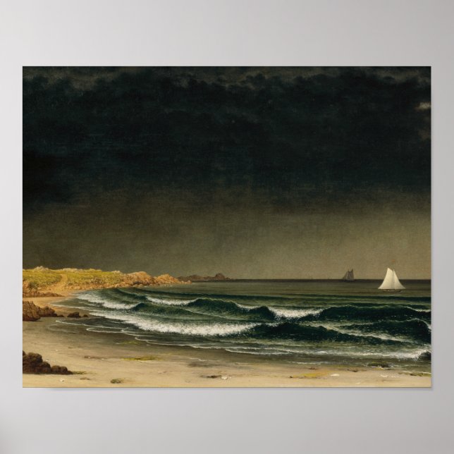 Martin Johnson Heade - Approaching Storm Poster (Front)