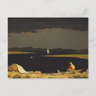 Martin Johnson Heade - Approaching Thunderstorm Postcard